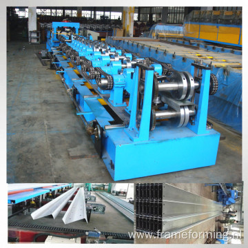 C Z exchangeable purlin roll forming machine